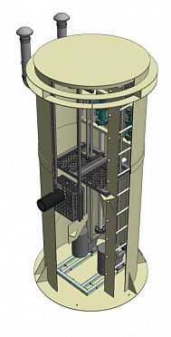 КНС вертикальная 2/Канализационные насосные станции (КНС)