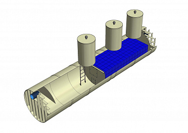 Нефтеуловитель 1/Ливневые очистные сооружения (ЛОС)
